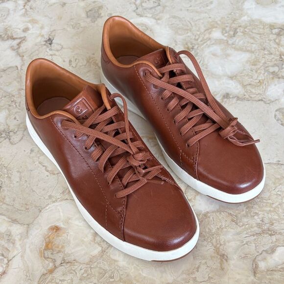 NEW! Cole Haan GrandPrø Tennis Leather Ultra Lightweight Sneakers Unisex - Picture 2 of 12